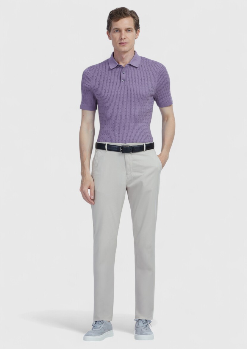 Purple Knitwear - RAMSEY