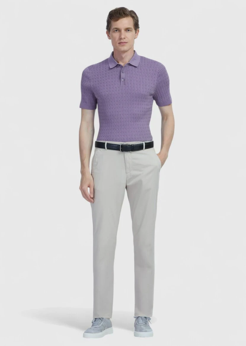 Purple Knitwear 