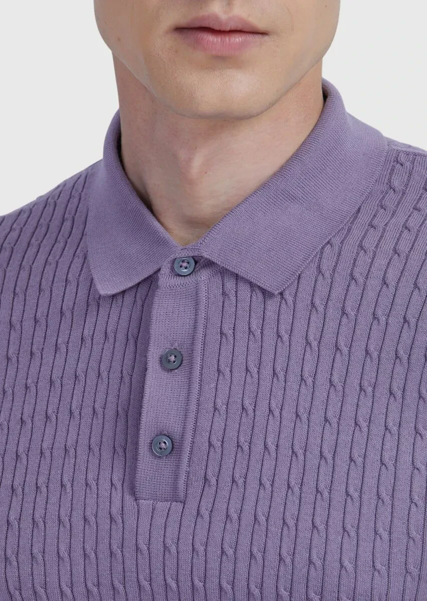 Purple Knitwear - 5