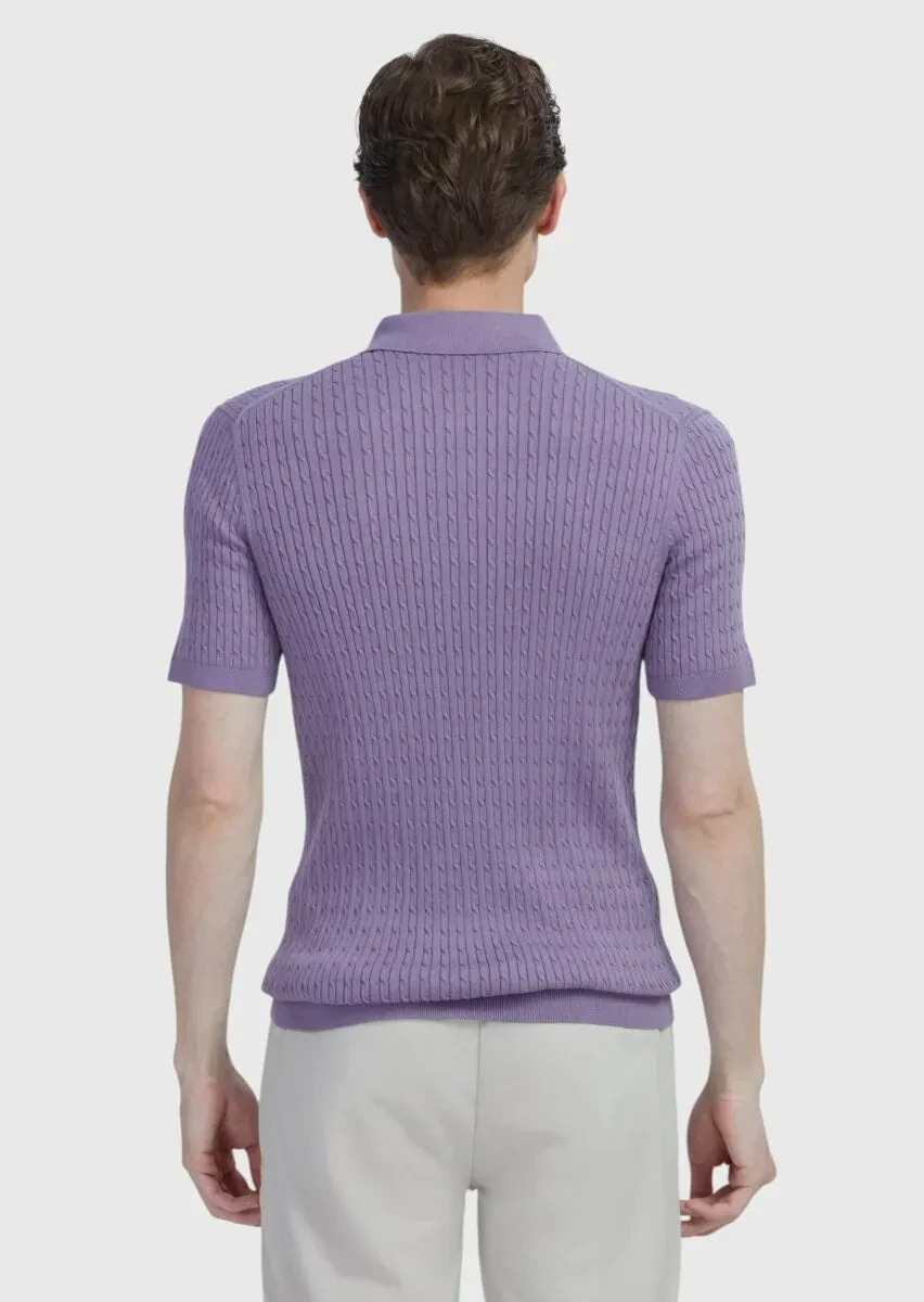 Purple Knitwear - 6