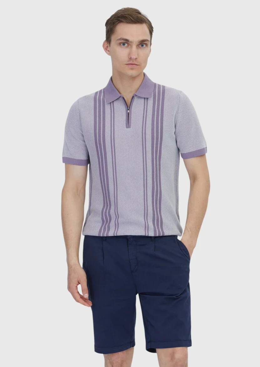 Purple Knitwear - 1