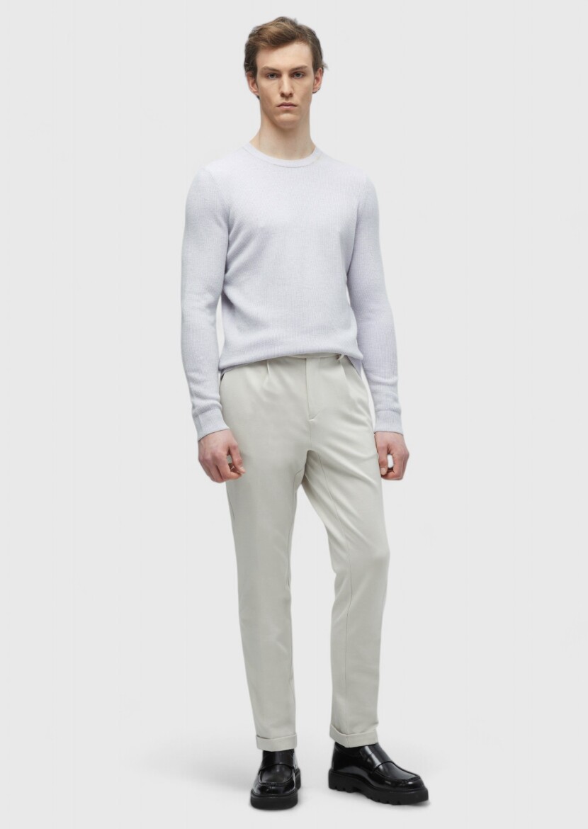 Purple Knitwear Sweatshirt - RAMSEY