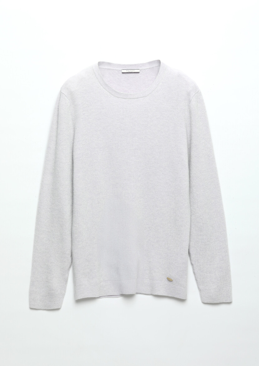 Purple Knitwear Sweatshirt - 7