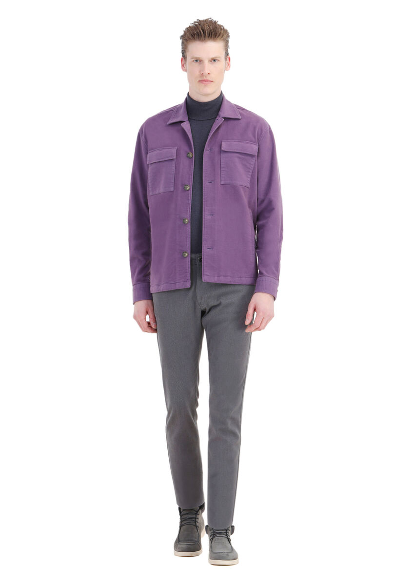 Purple Overshirt - 2