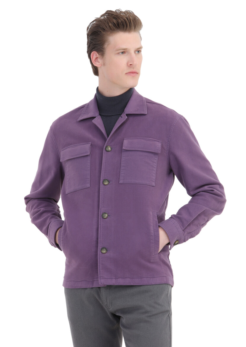 Purple Overshirt - 3