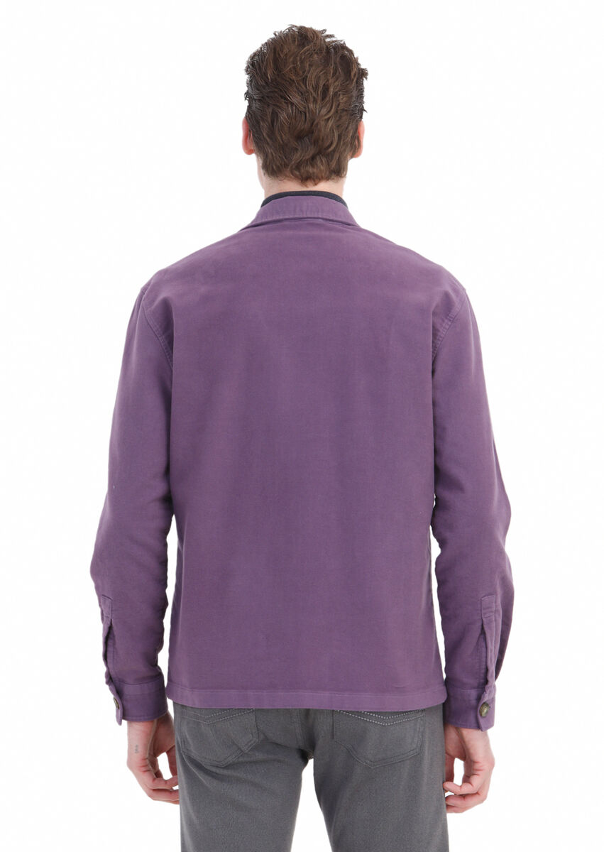 Purple Overshirt - 5