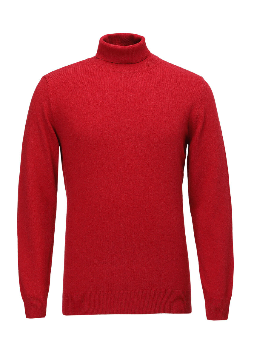 Red Knitwear Sweatshirt - 6