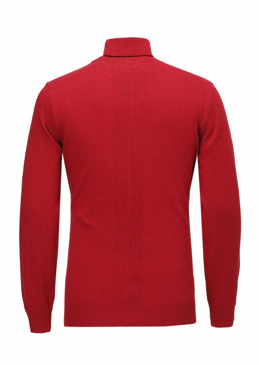 Red Knitwear Sweatshirt - 7