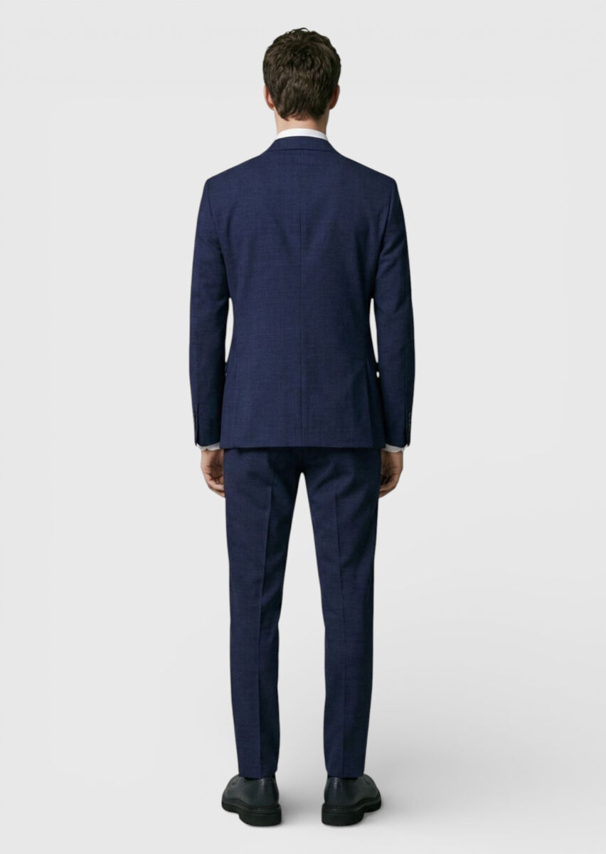 Renkli Zeroweight Slim Fit Yün Karışımlı Takım Elbise - 4