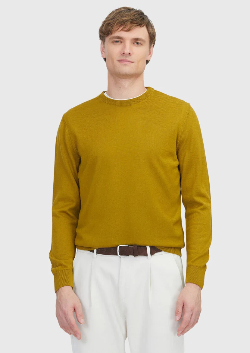 Saffron Knitwear Sweatshirt - RAMSEY