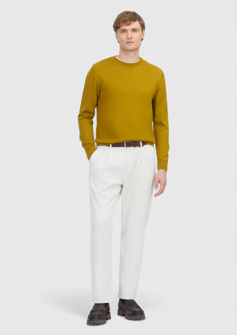 Saffron Knitwear Sweatshirt - RAMSEY