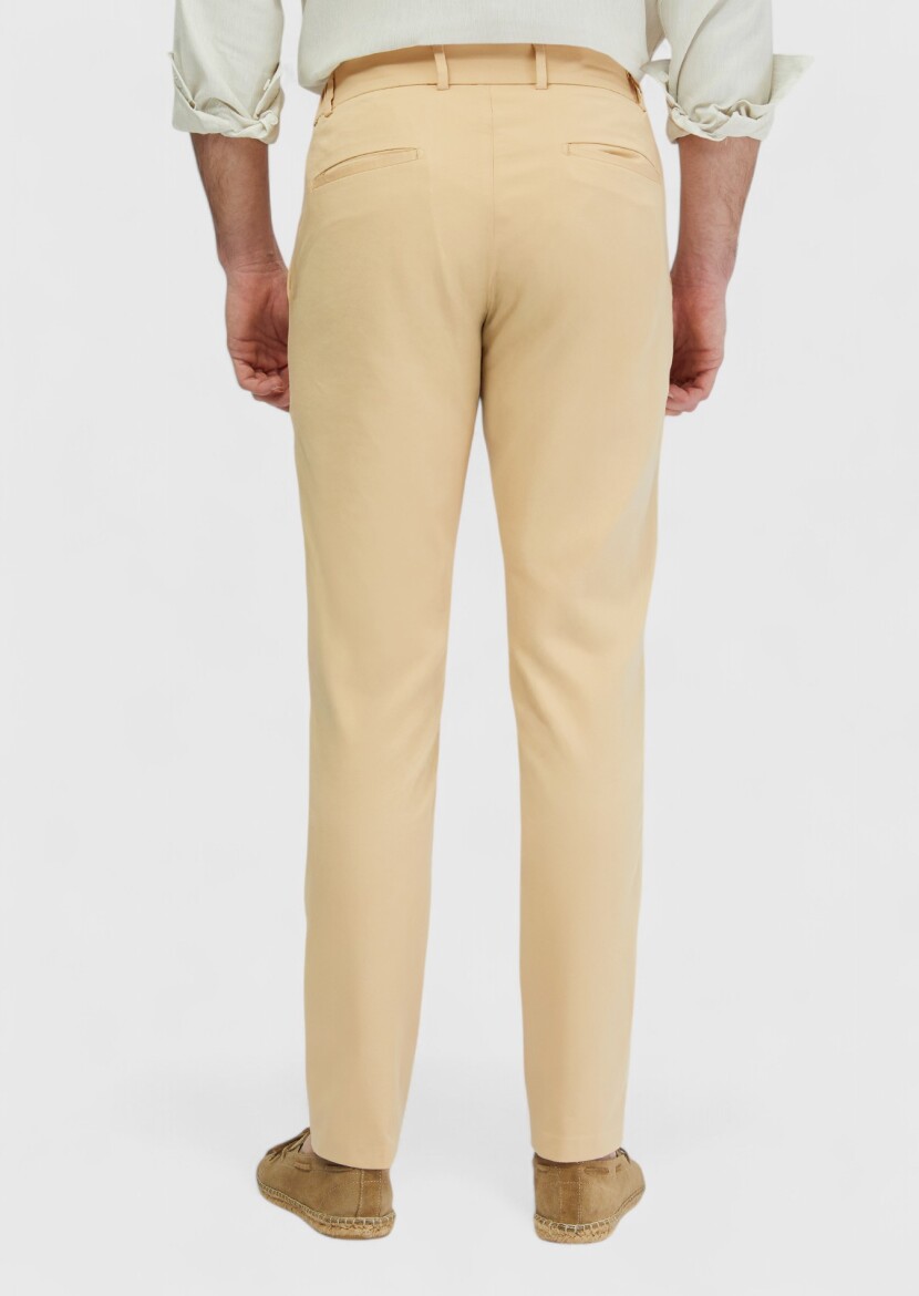 Saffron Weaving Jogging Fit Casual Cotton Blended Trousers - 5