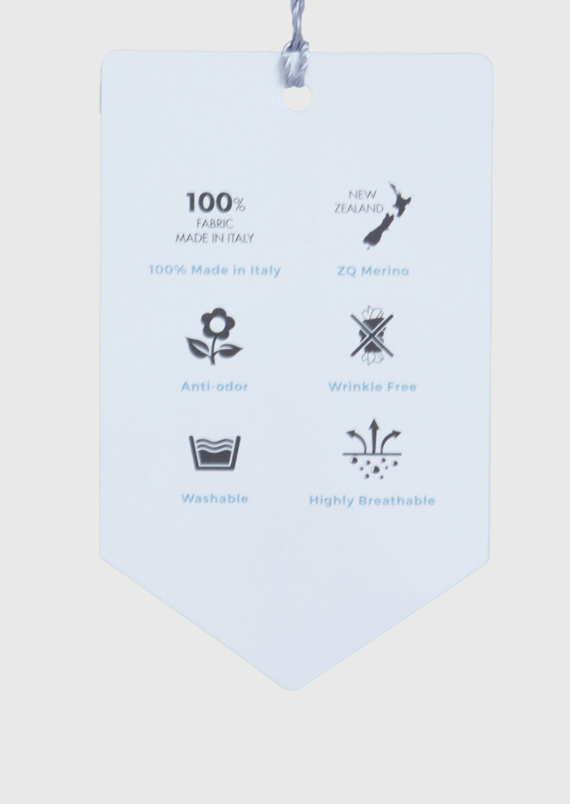 Saks Düz Regular Fit %100 Yün Takım Elbise - 7