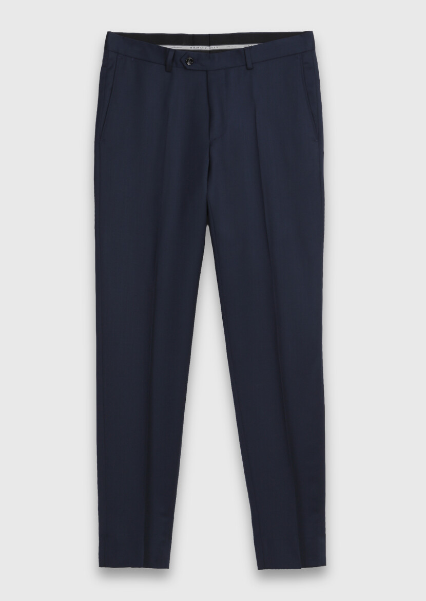 Saks Düz Regular Fit %100 Yün Takım Elbise - 7