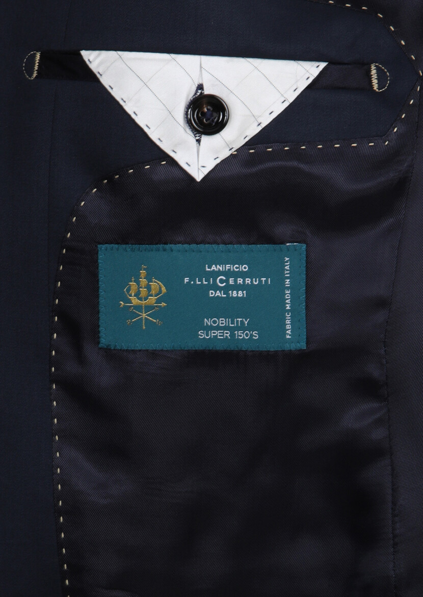 Saks Düz Regular Fit %100 Yün Takım Elbise - 11