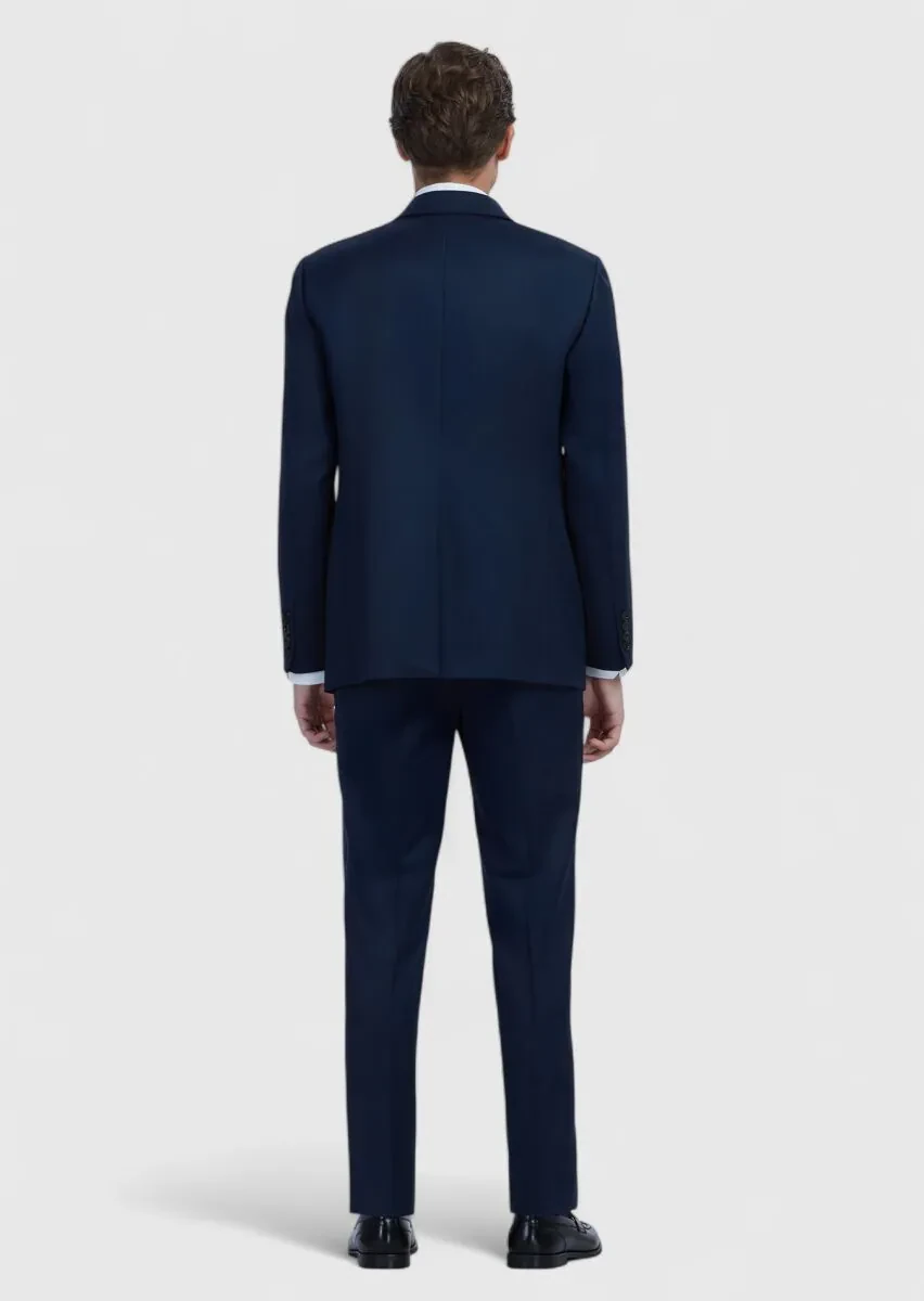Saks Düz Regular Fit %100 Yün Takım Elbise - 6