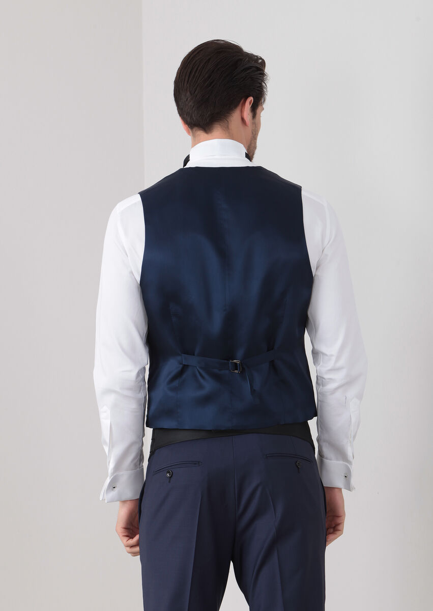 Saks Plain Classical Waistcoat - 4