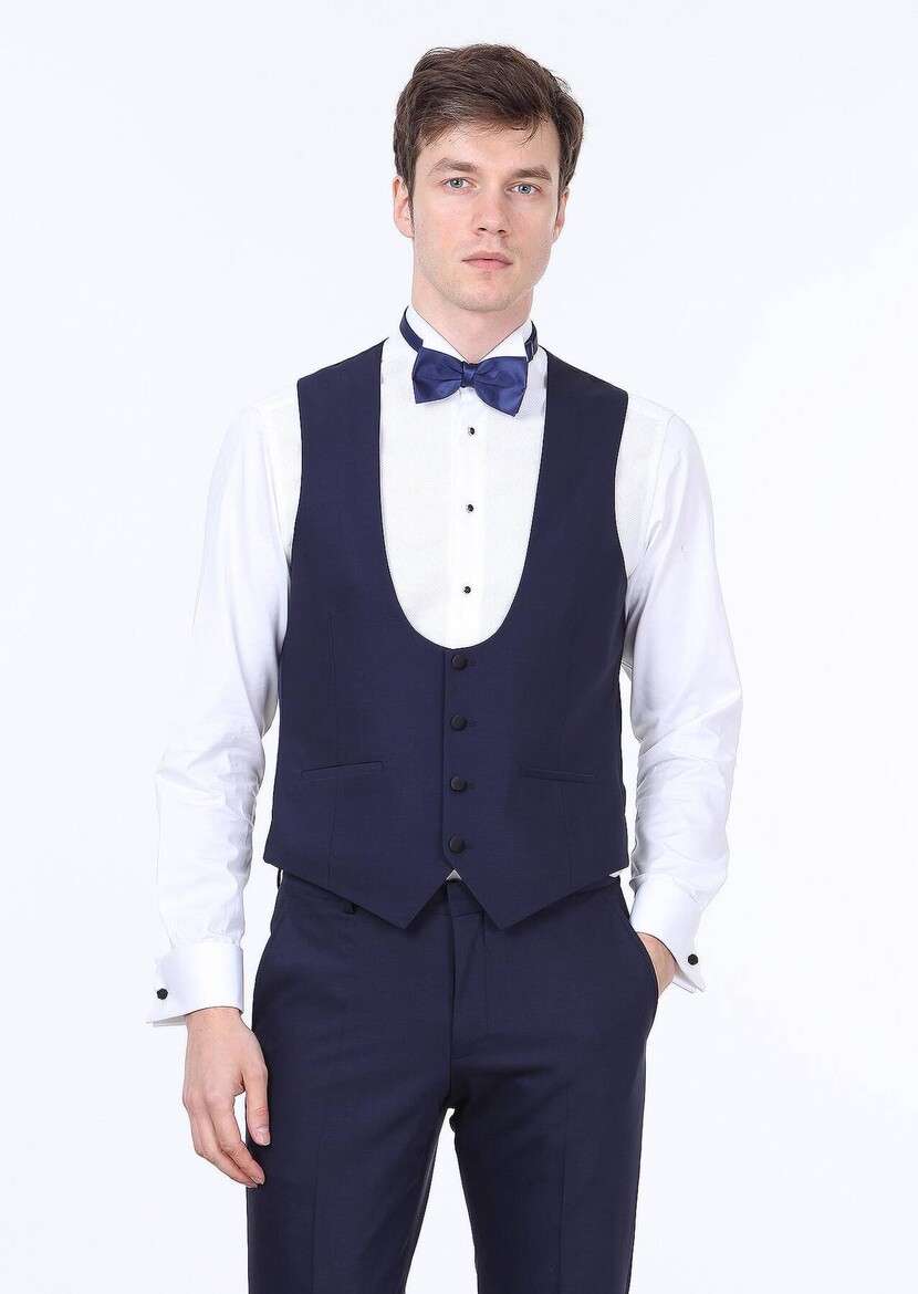 Saks Plain Classical Waistcoat 