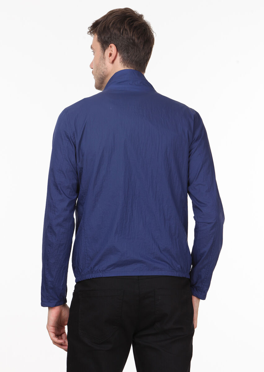 Saks Regular Fit Dik Yaka Casual Dokuma Mont - 8