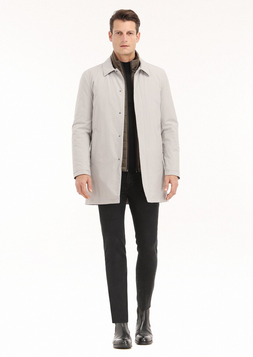 Sandy Twoinone Weaving Rain Coat - 1