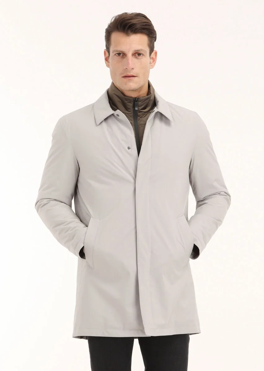 Sandy Twoinone Weaving Rain Coat - 2