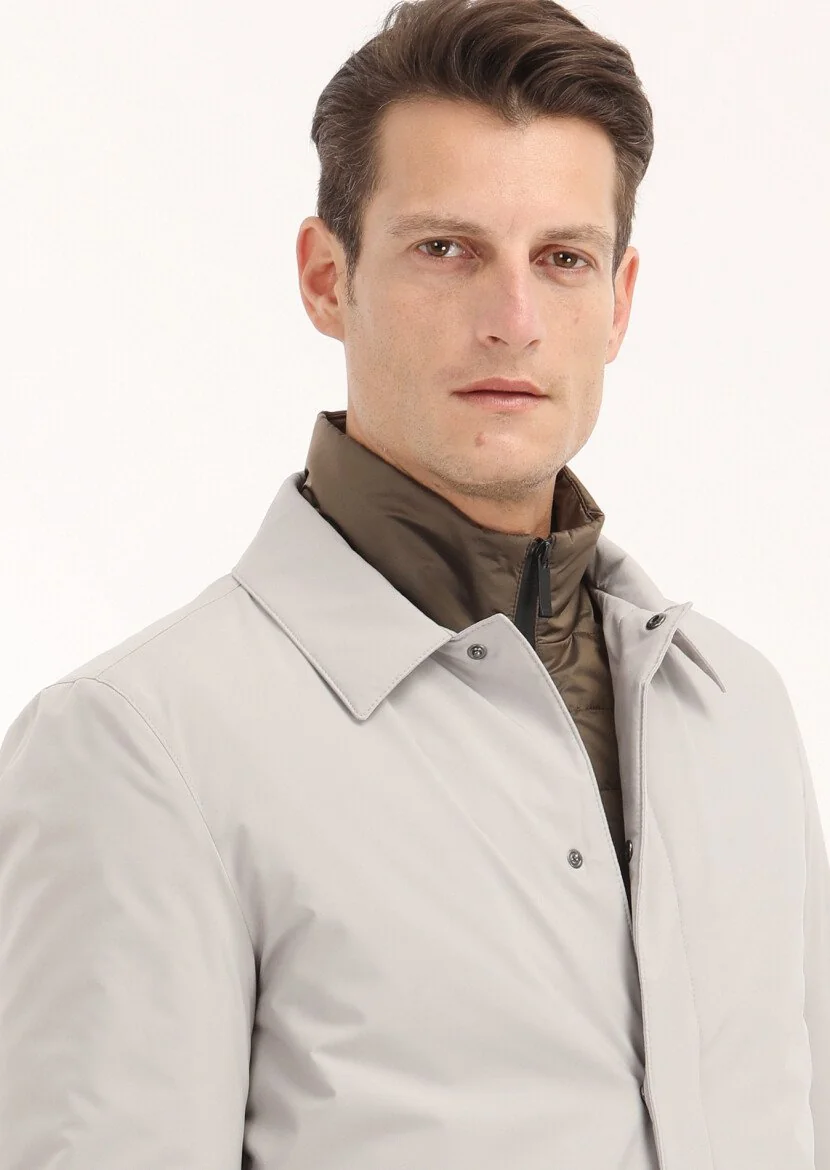 Sandy Twoinone Weaving Rain Coat - 3