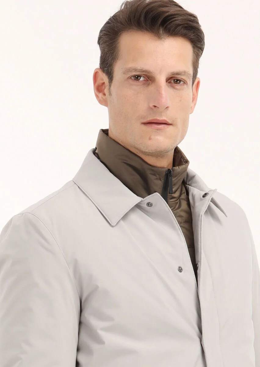 Sandy Twoinone Weaving Rain Coat - 3
