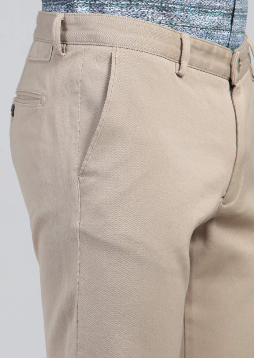 Sandy Weaving Regular Fit Casual 100% Cotton Trousers - 4