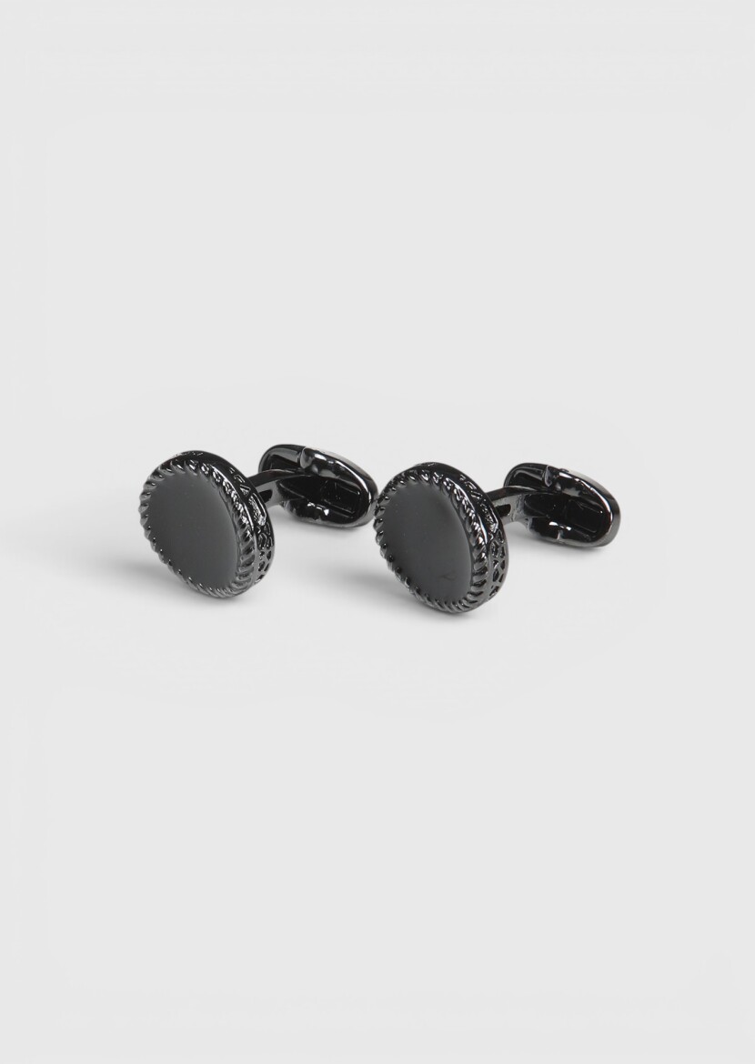 Silver Metal Cuff Link - RAMSEY
