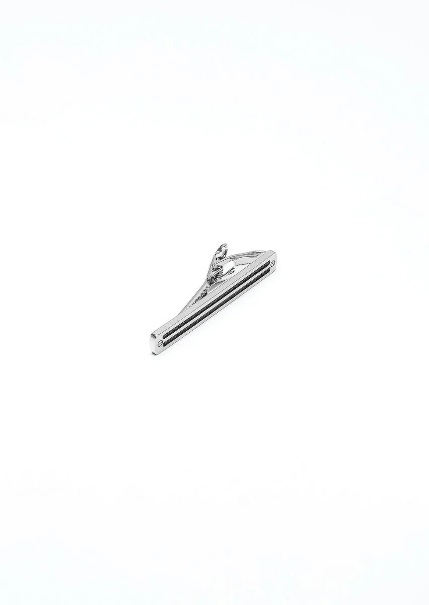 Silver Metal Kravat İğnesi - 1