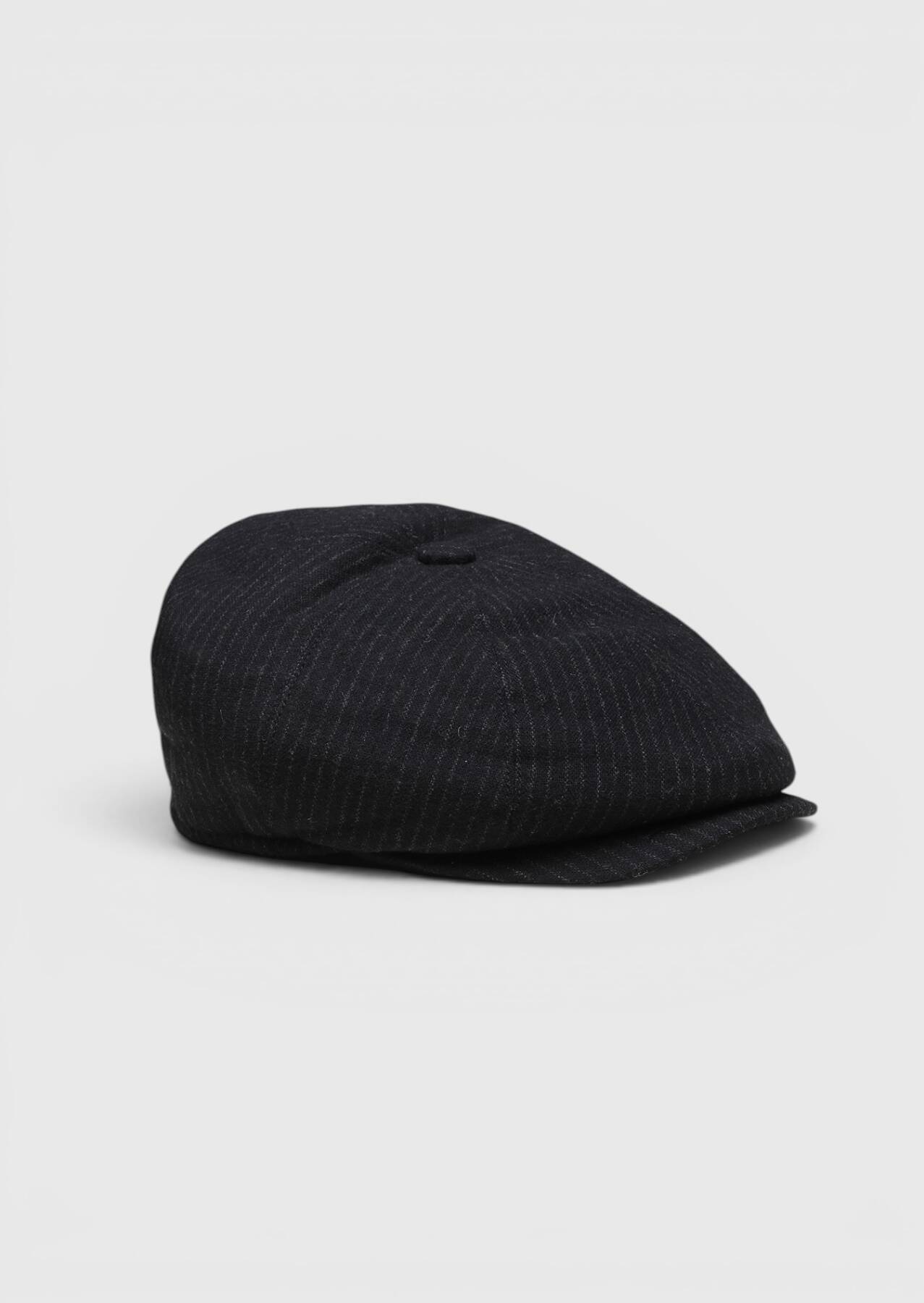Siyah %50 Polyester ,%50 Yün Sapka