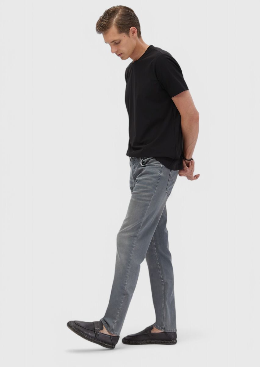 Siyah Düz T-Shirt - 3