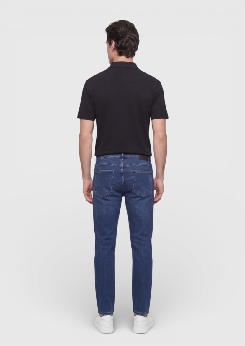 Siyah Düz T-Shirt - 4