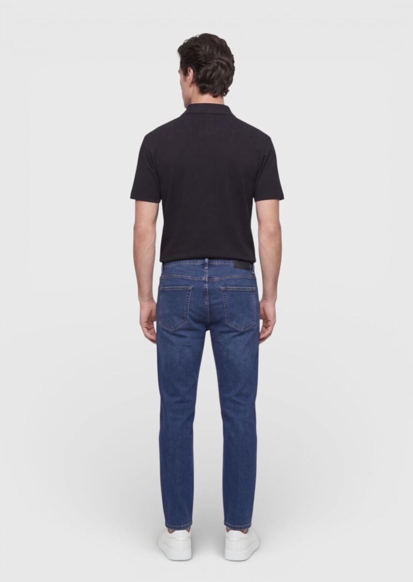 Siyah Düz T-Shirt - 4