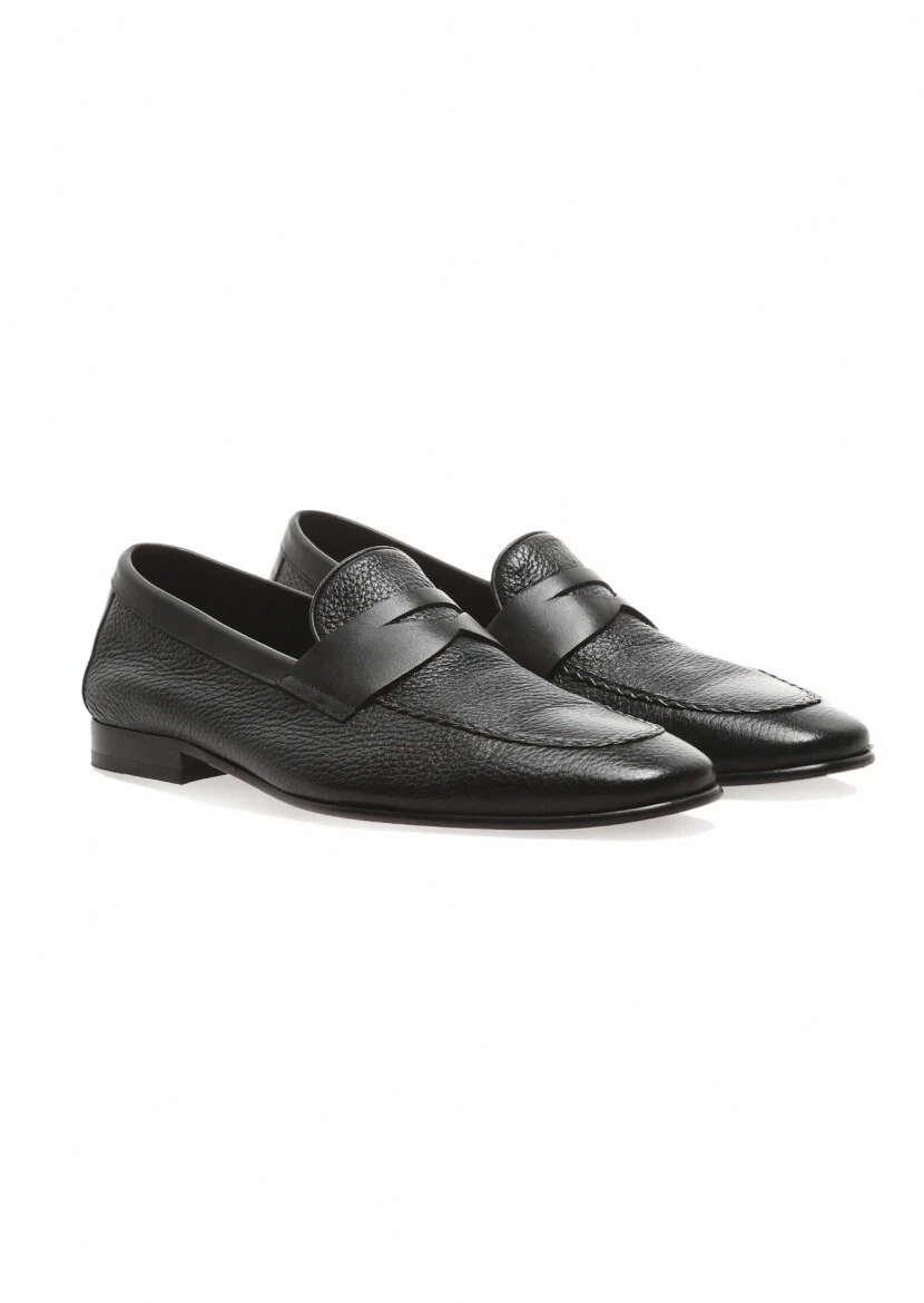 Siyah Loafer - 2