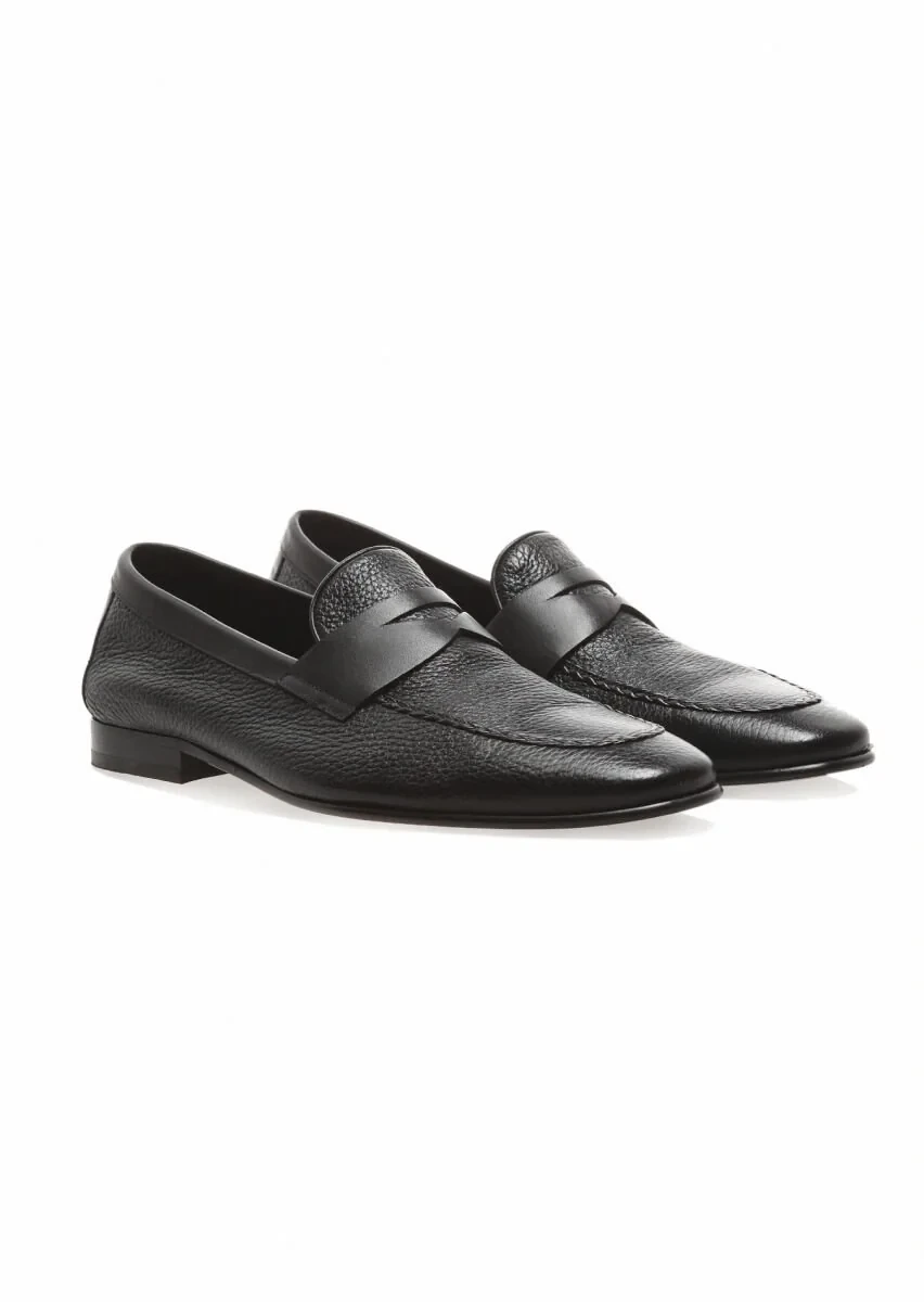 Siyah Loafer - 2