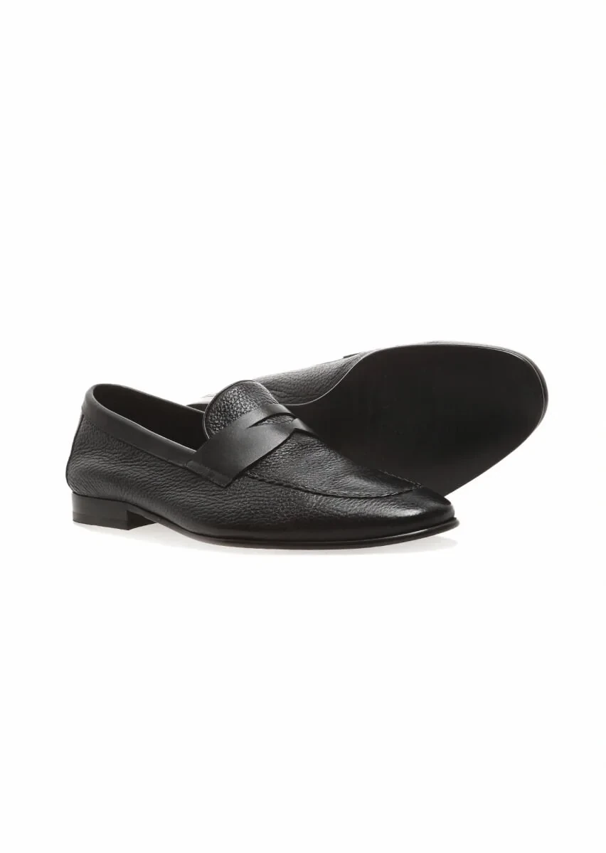 Siyah Loafer - 3