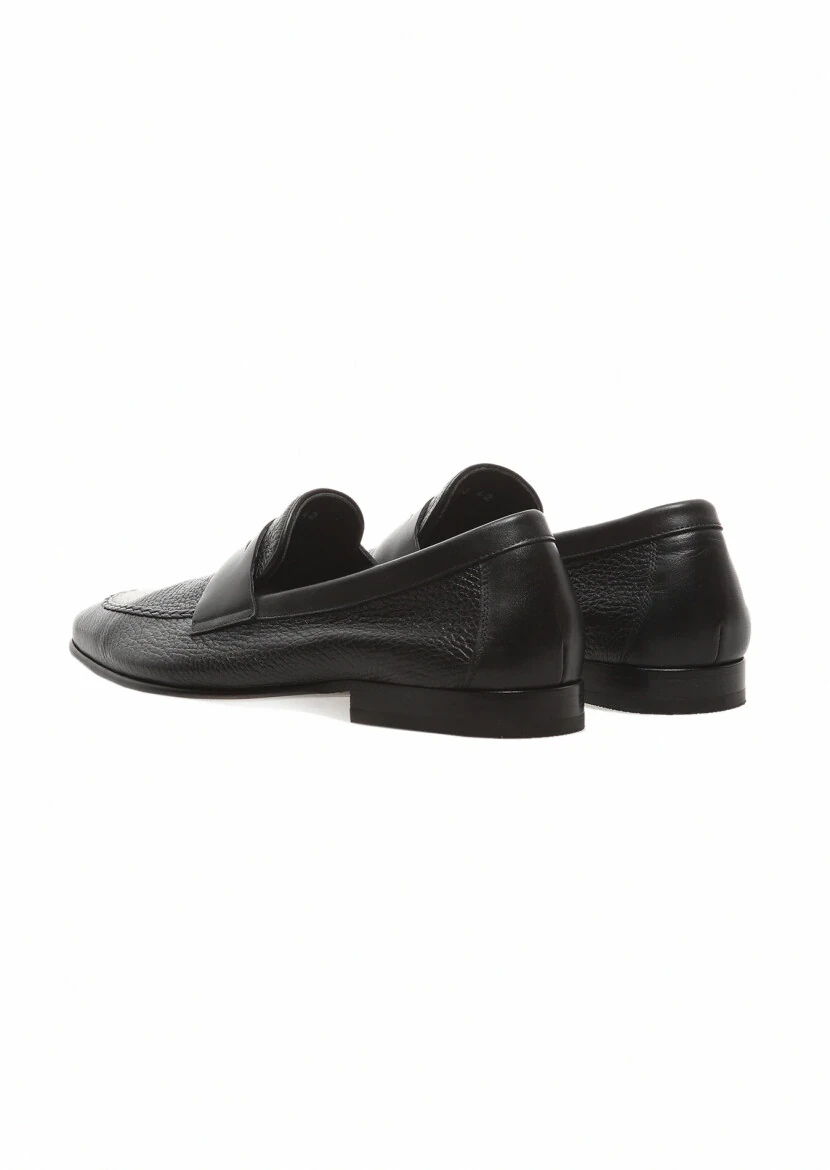 Siyah Loafer - 4
