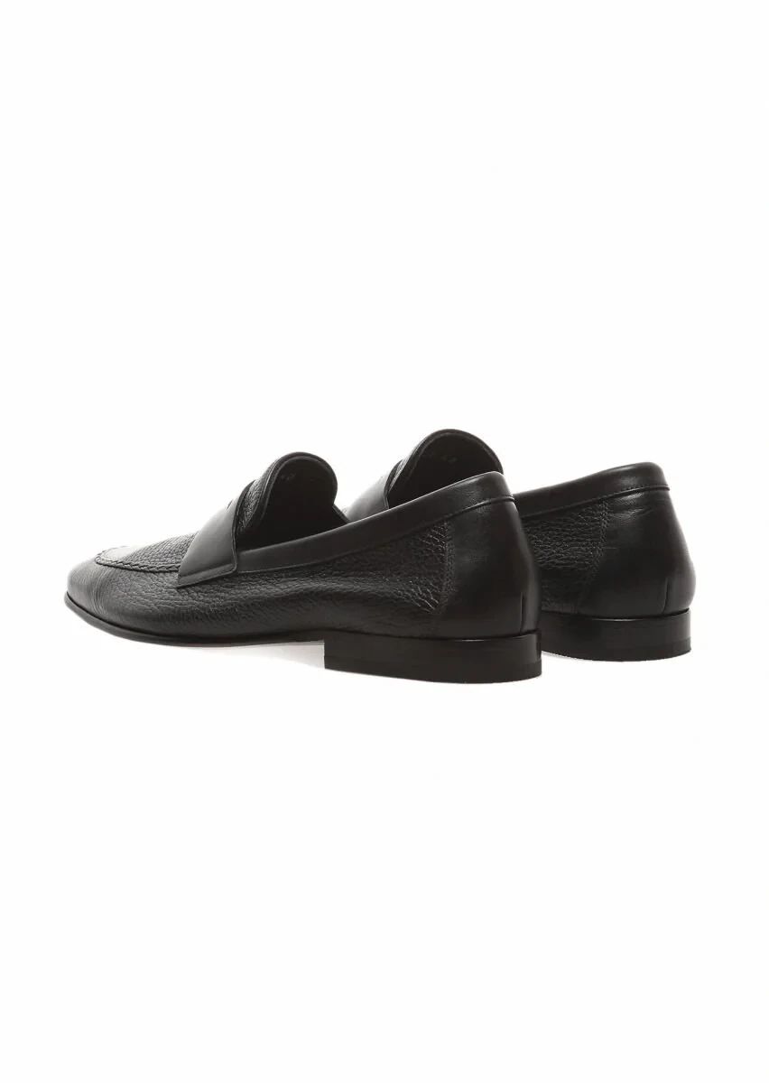 Siyah Loafer - 4
