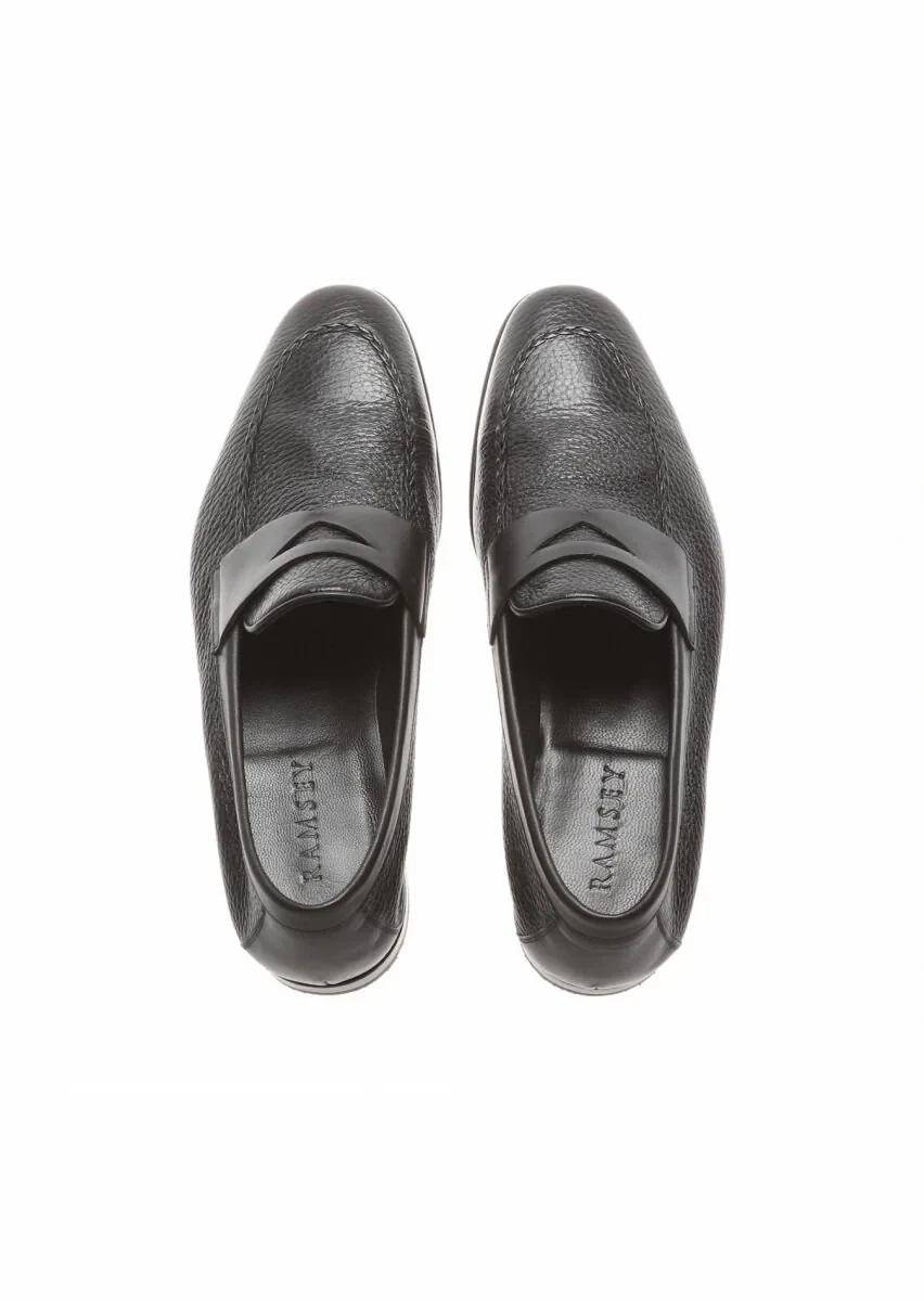 Siyah Loafer - 5