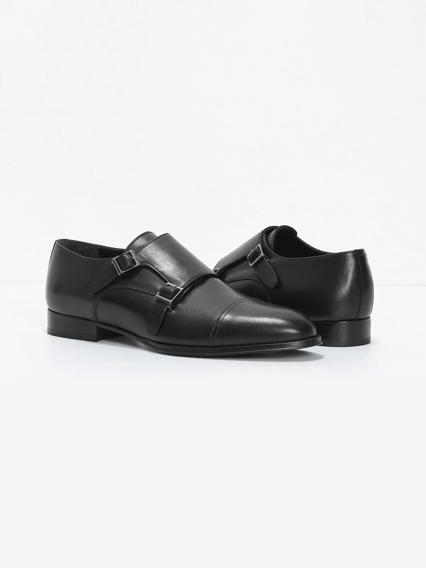Siyah Loafer - 3