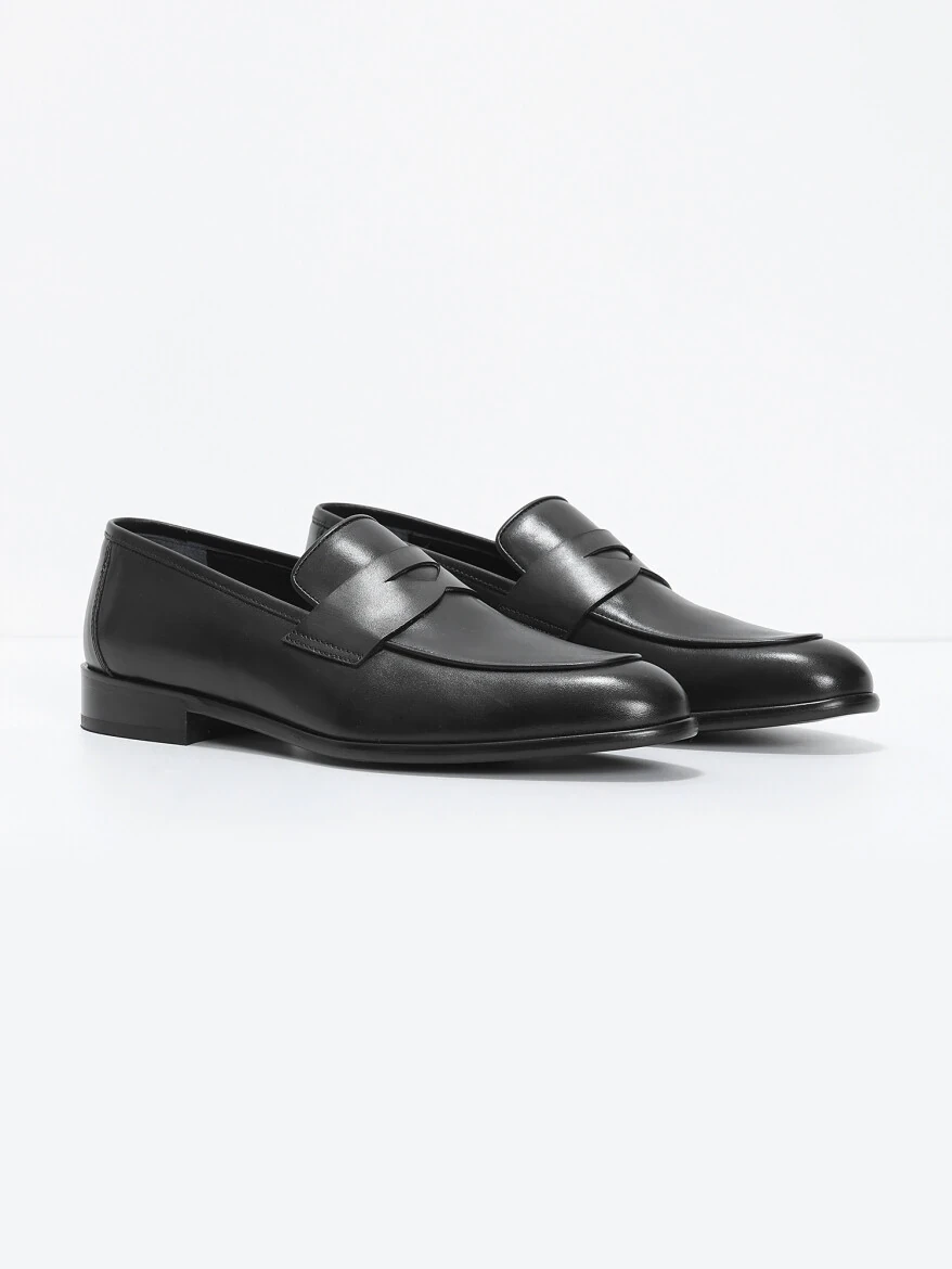 Siyah Loafer - 2