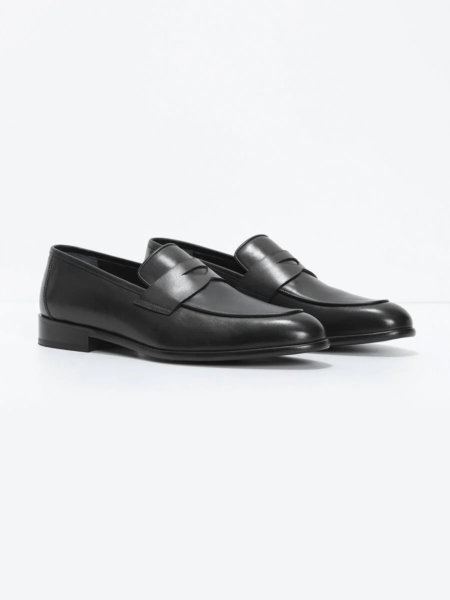 Siyah Loafer - 2