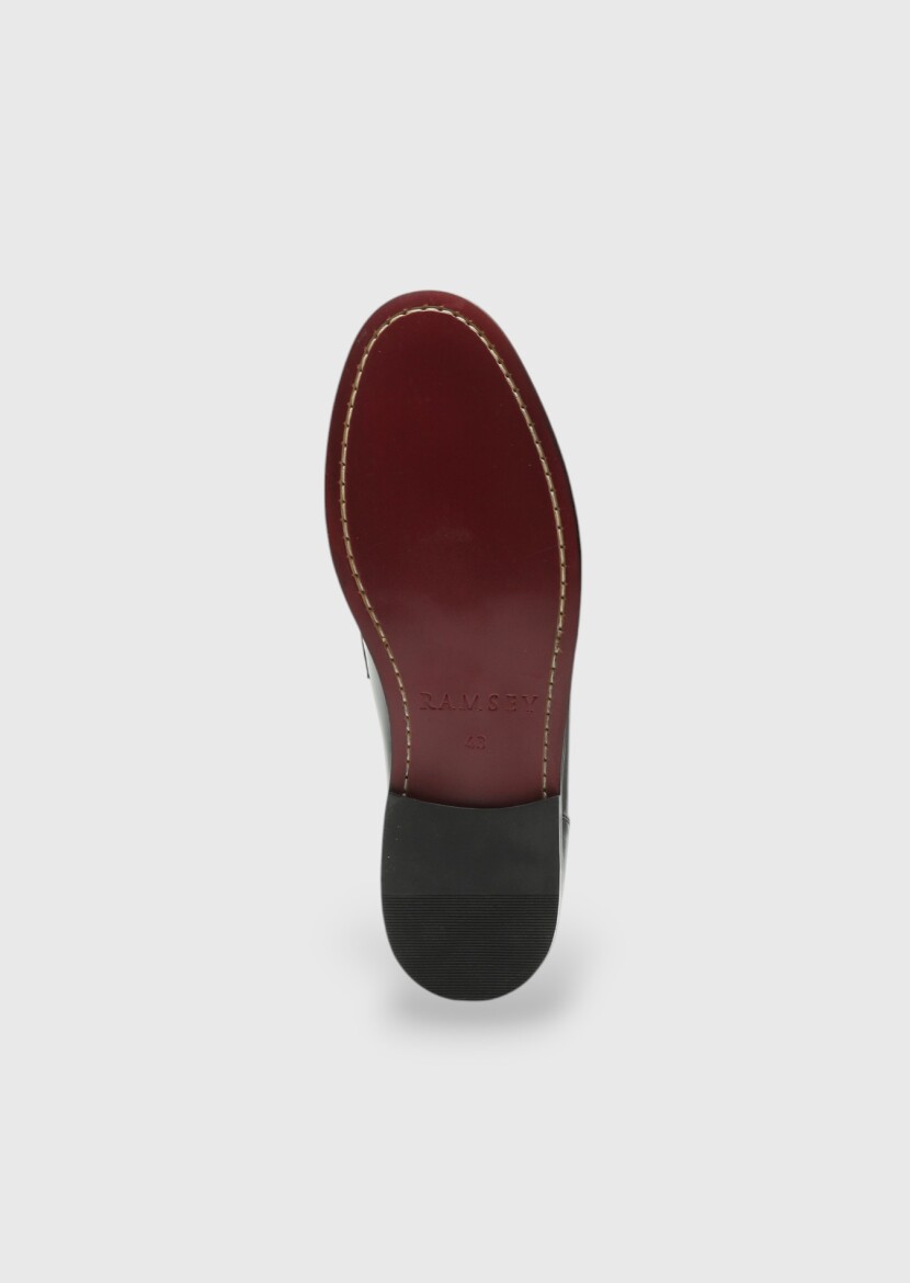 Siyah Loafer - 4