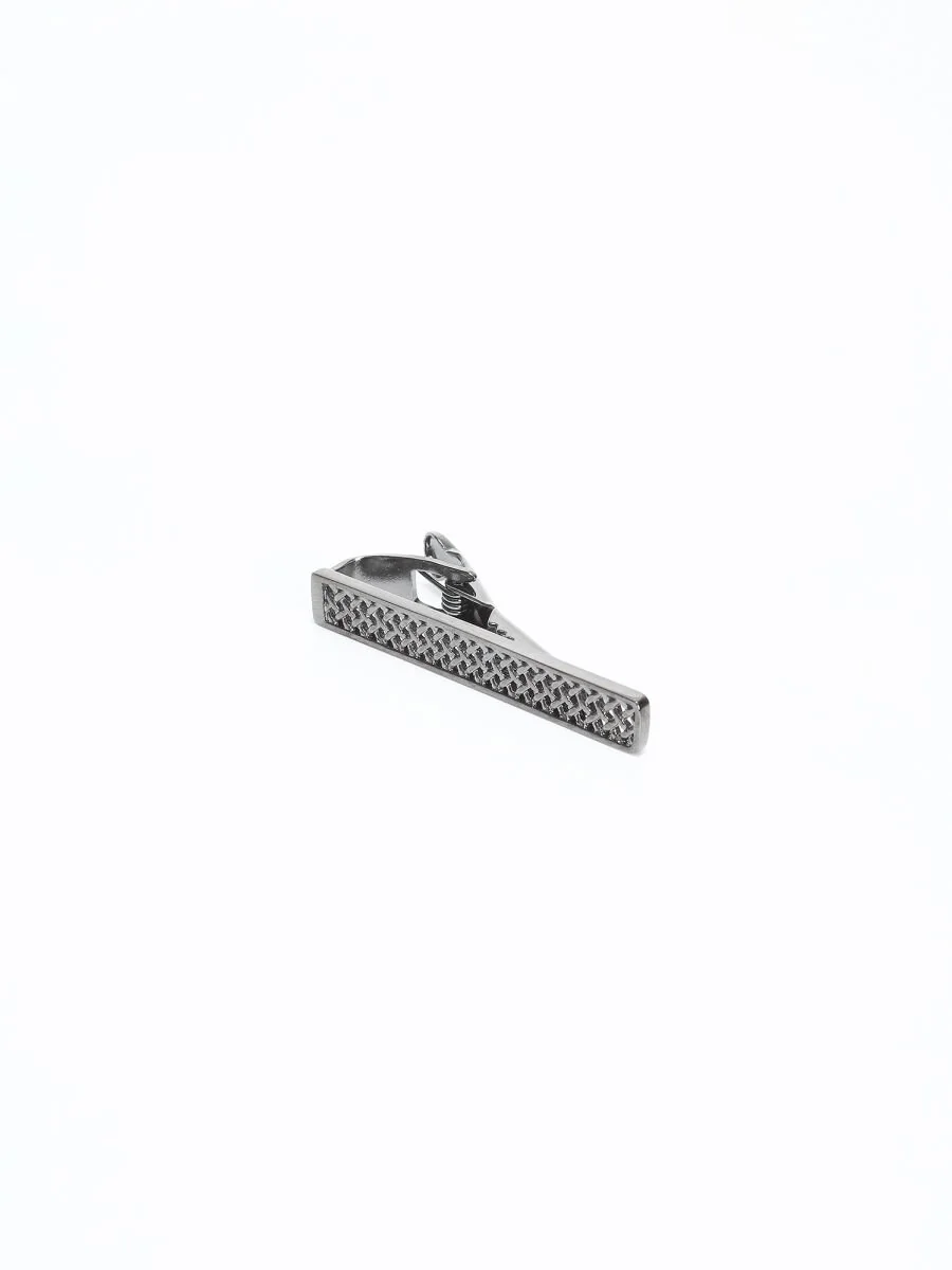 Siyah Metal Kravat İğnesi - 1