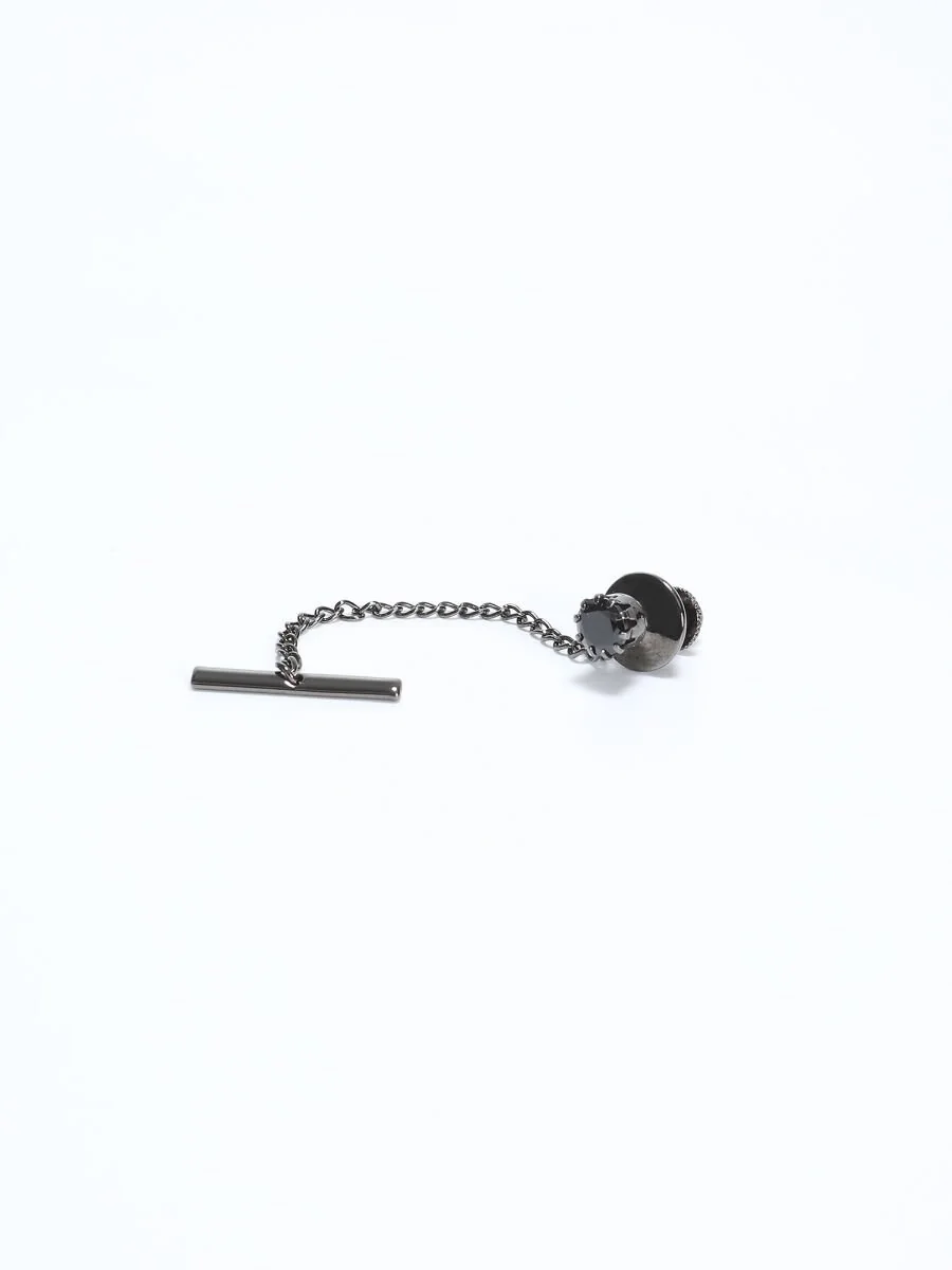 Siyah Metal Kravat İğnesi - 1