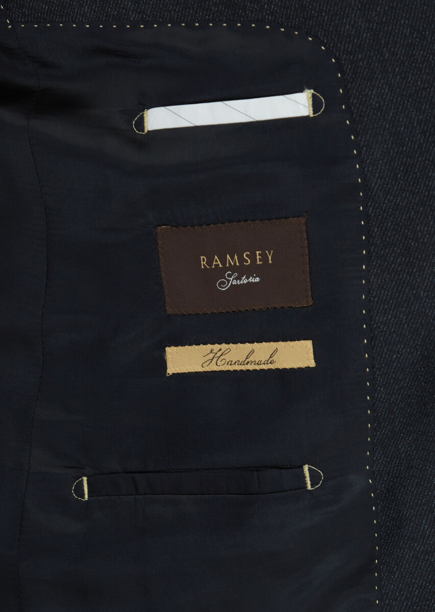 Siyah Regular Fit %100 Yün Takım Elbise - 6