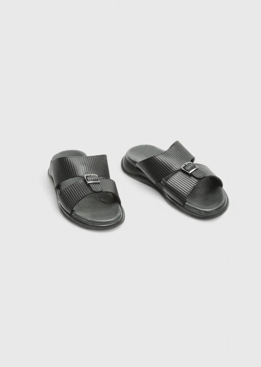 Siyah Terlık-sandalet - 3