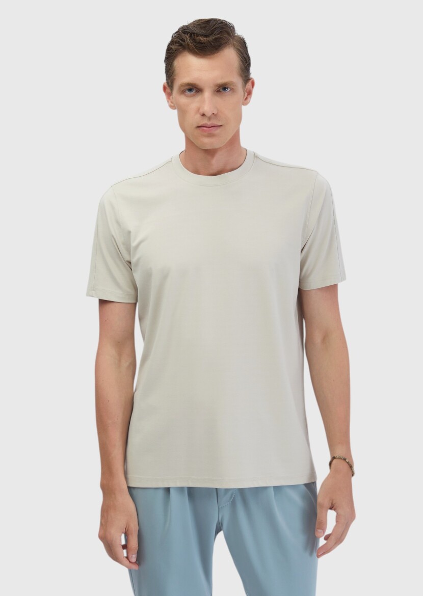 Stone Crew Neck T-Shirt 