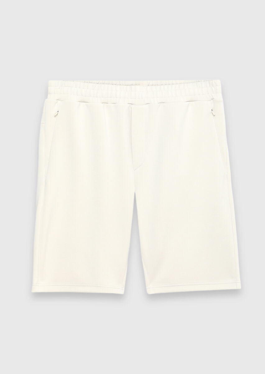 Stone Knitting Regular Fit Casual Bermuda - 6